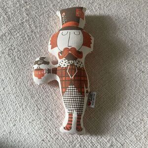 Mad Hatter Gibbs Smith LIT Mod Plush Toy Doll Alice in Wonderland Alison Oliver